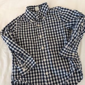 Gap Boys Gingham Buttondown